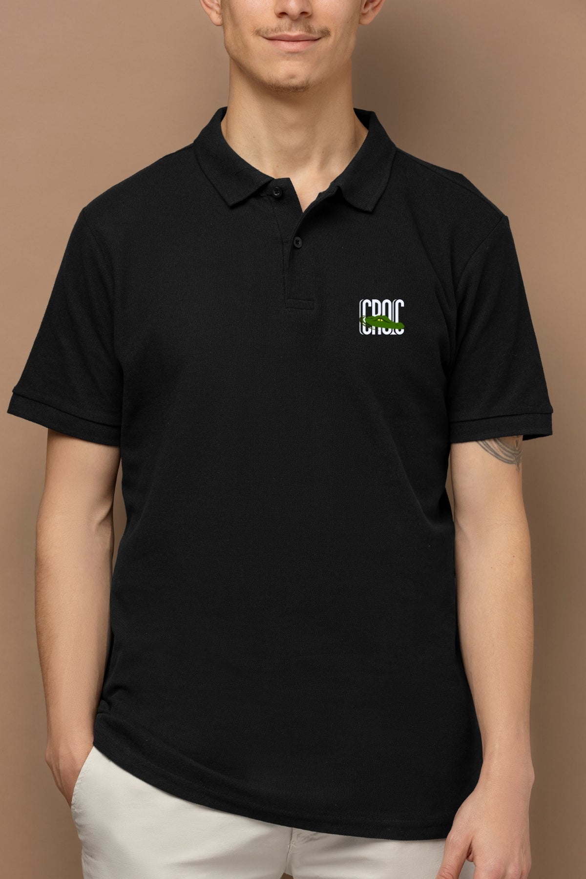 TuckTribeCROC Polo ShirtMens Polo T-Shirt
