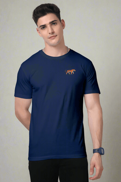 TuckTribeEmbroidered Tiger T-Shirt – Bold & Stylish Cotton TeePremium T-Shirt