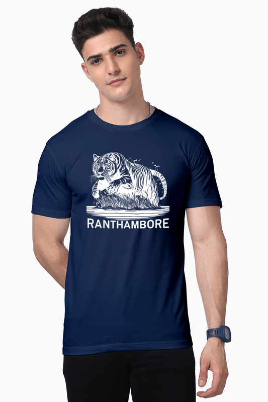TuckTribeRanthambore Tiger Splash T-ShirtPremium T-Shirt