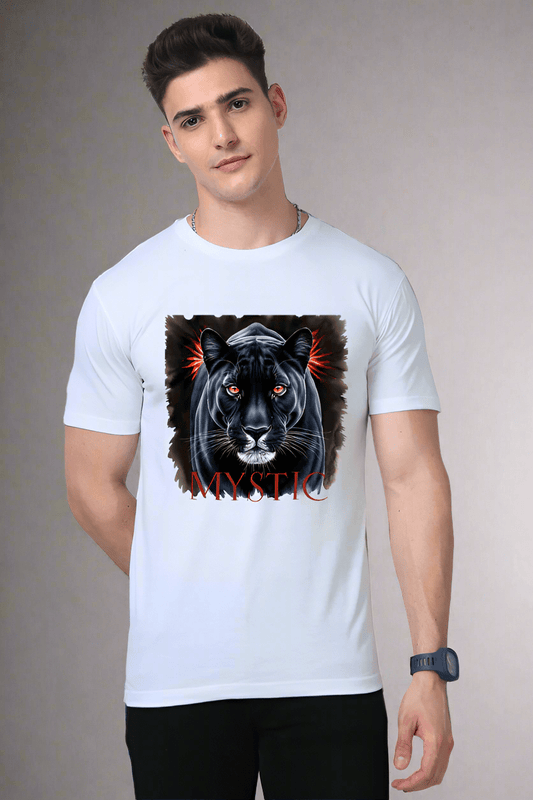 TuckTribeTuckTribe Black Panther Gaze T-Shirt - MYSTIC Edition | Premium Graphic TeePremium T-Shirt