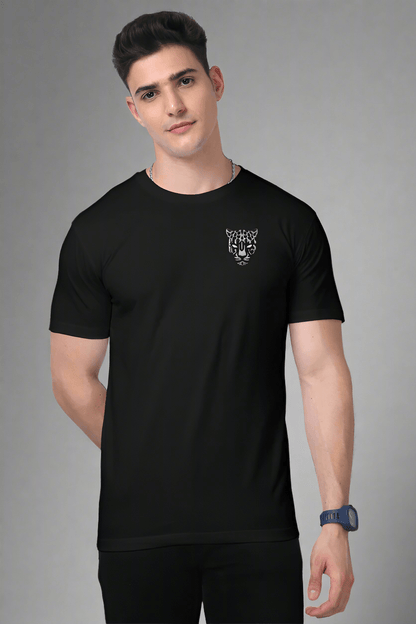 TuckTribeTuckTribe - "Predator" Leopard Face Graphic T-Shirt with Red Panther Eyes DesignPremium T-Shirt