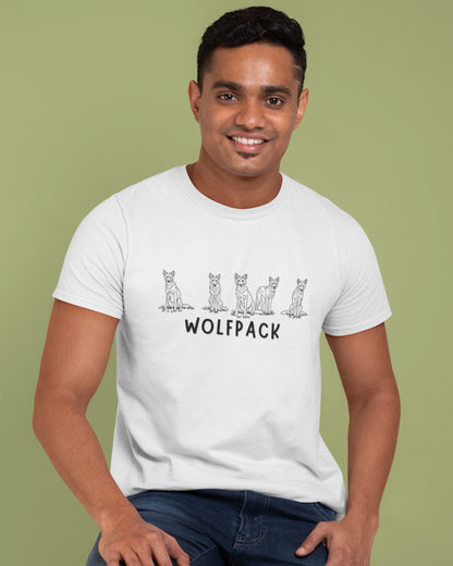 Wolf Pack T-Shirt – Arvind Ramamurthy Wildlife Collection | TuckTribe