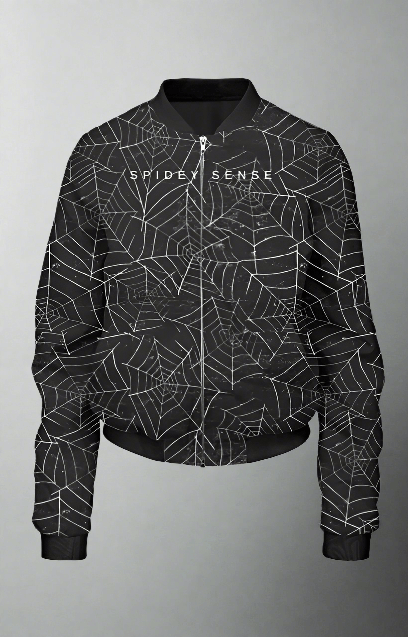 TuckTribeSPIDEY SENSEWomen’s Bomber Jacket
