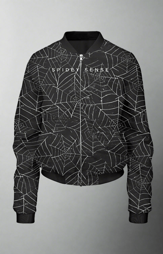 TuckTribeSPIDEY SENSEWomen’s Bomber Jacket