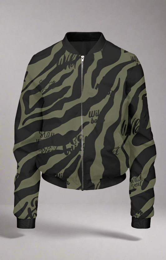 TuckTribeSTRIPESWomen’s Bomber Jacket