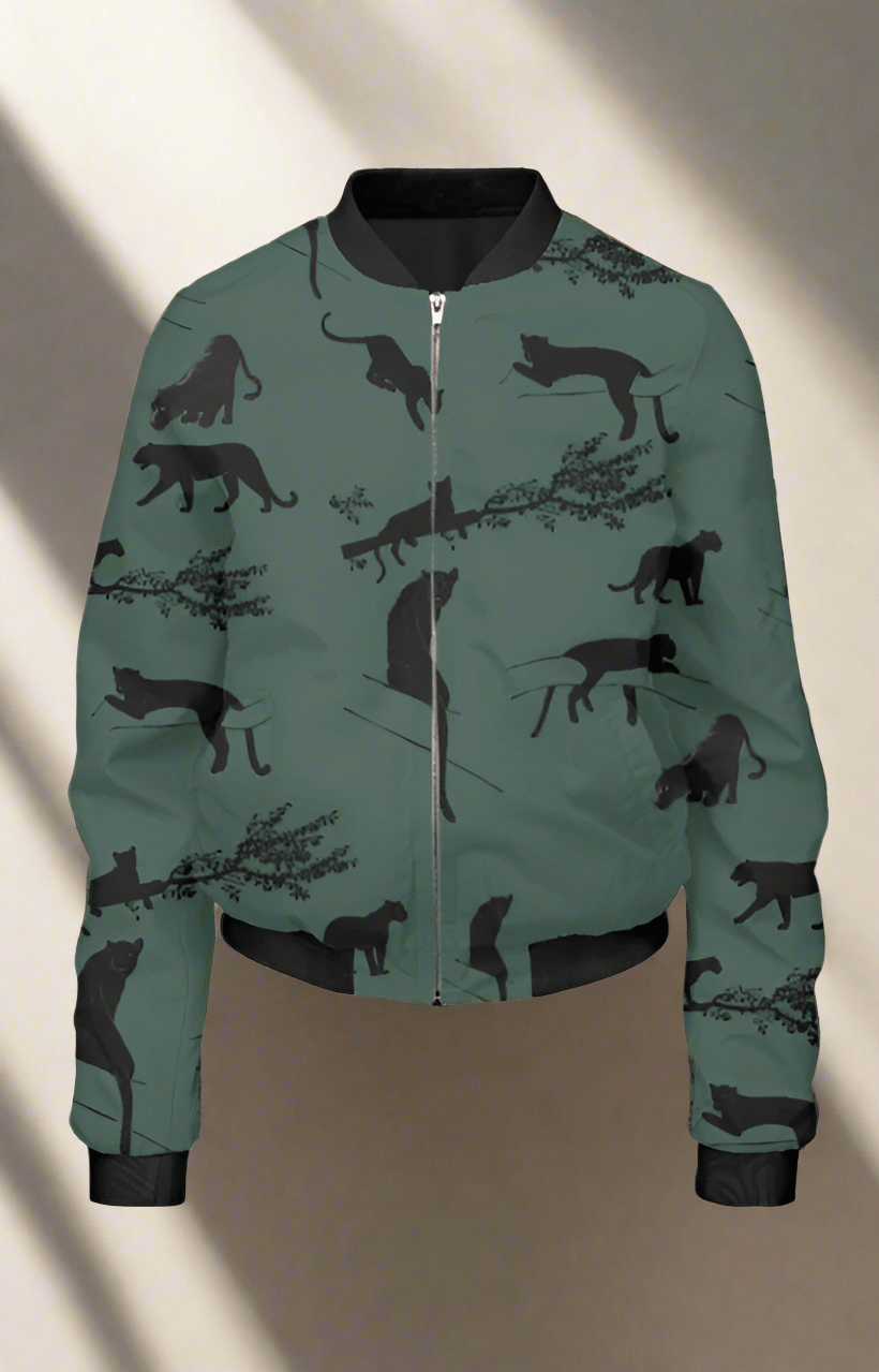 TuckTribeTHE BLACK PANTHERWomen’s Bomber Jacket