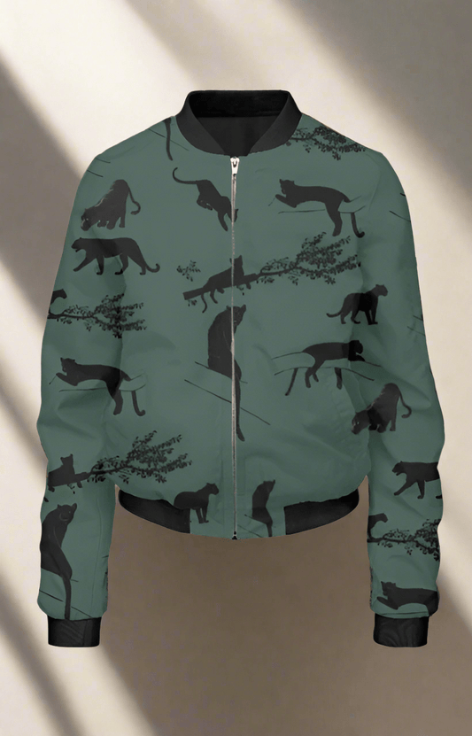 TuckTribeTHE BLACK PANTHERWomen’s Bomber Jacket